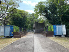 Shipping Container Hotel At Haw Par Villa